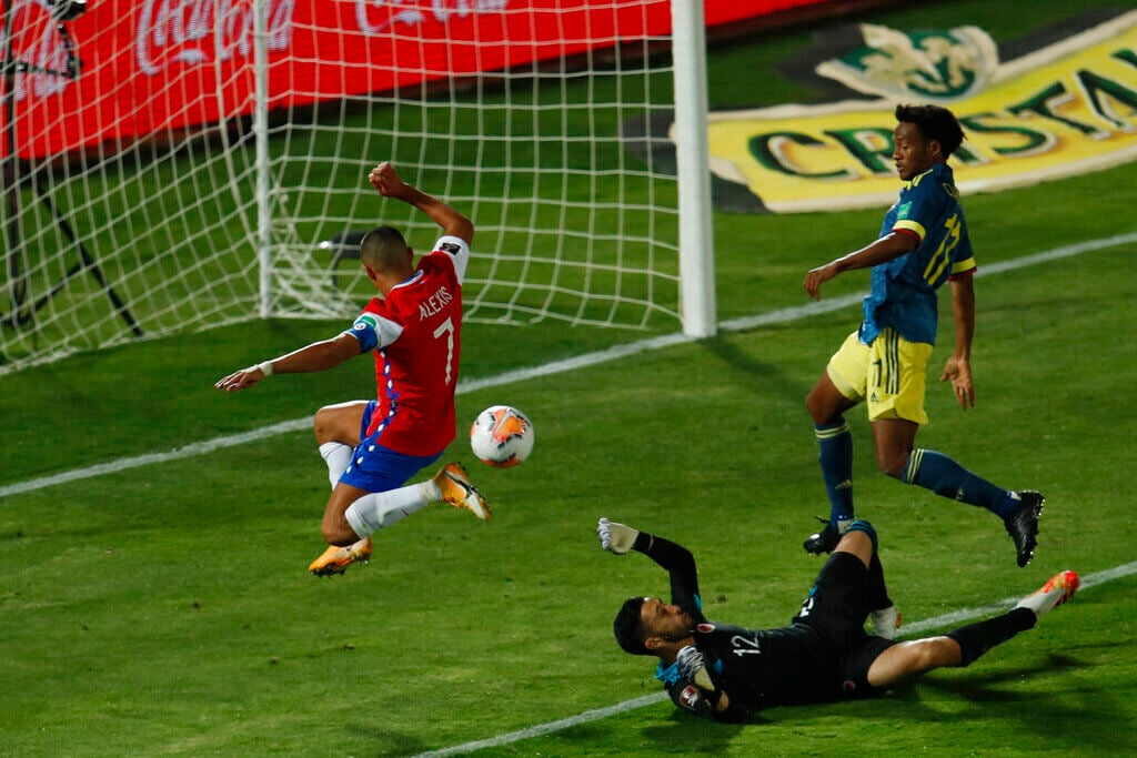 APTOPIX Chile Colombia Wcup Soccer